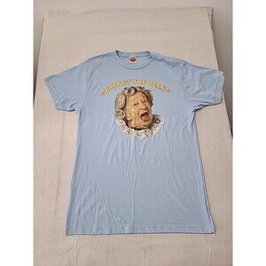 Wendy’s - “Where’s The Beef” - (Clara Peller)   2011 Blue Shirt Large Usa